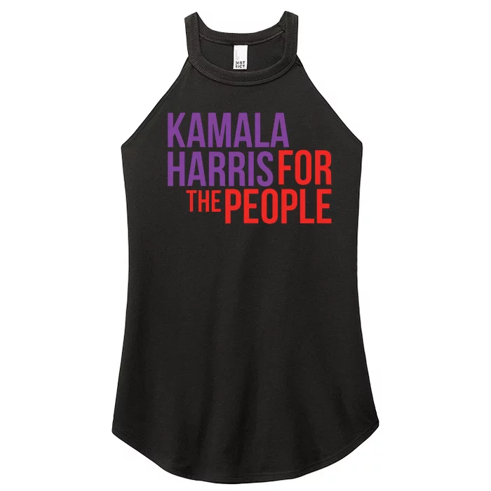 Kamala Harris For The People Kamala 2024 Women’s Perfect Tri Rocker Tank