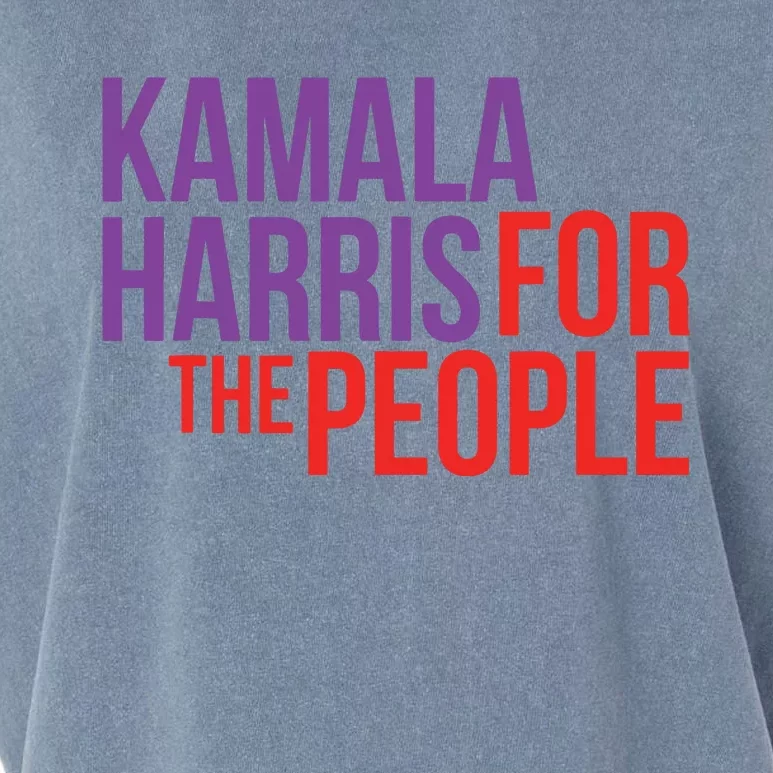 Kamala Harris For The People Kamala 2024 Garment-Dyed Women's Muscle Tee