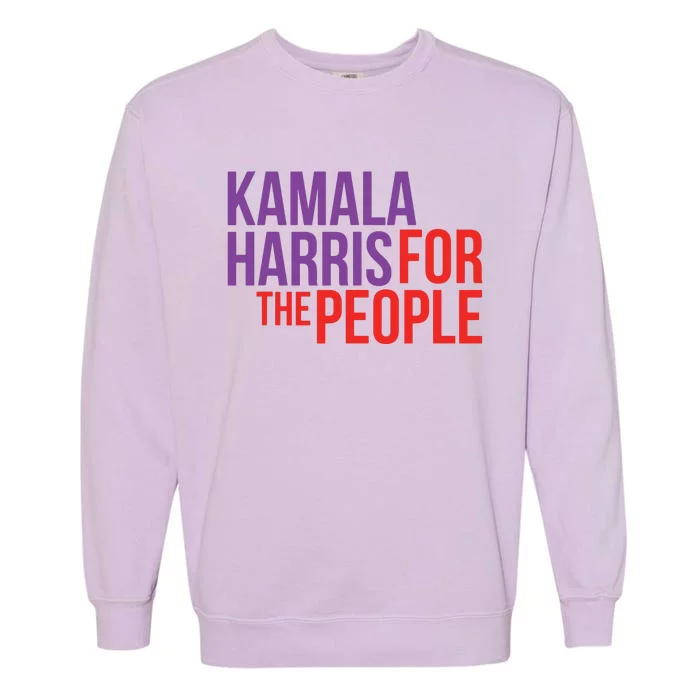 Kamala Harris For The People Kamala 2024 Garment-Dyed Sweatshirt