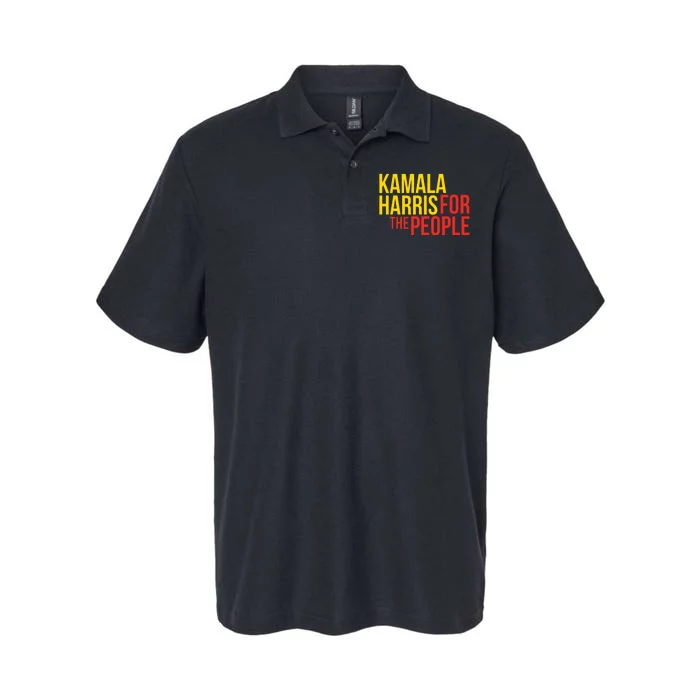 Kamala Harris For The People Kamala Softstyle Adult Sport Polo