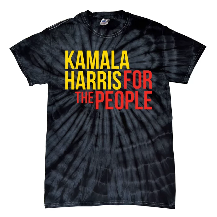 Kamala Harris For The People Kamala Tie-Dye T-Shirt