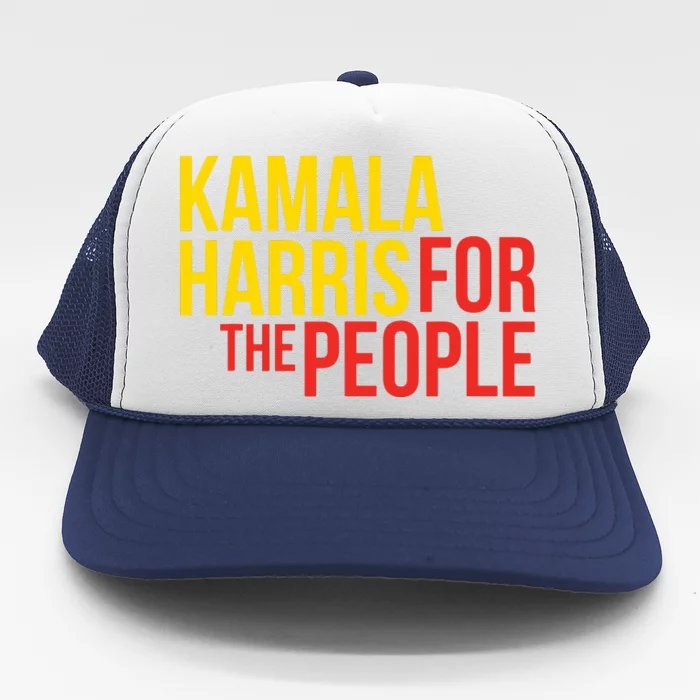 Kamala Harris For The People Kamala Trucker Hat