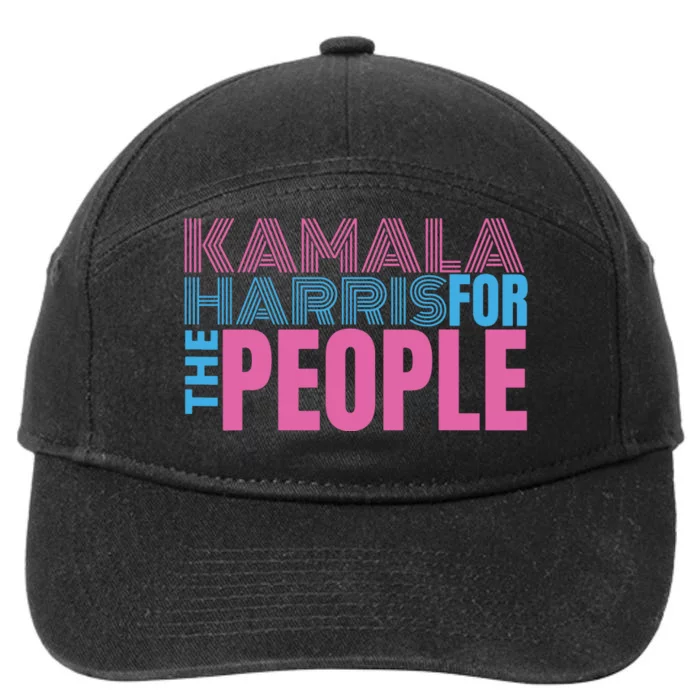 Kamala Harris For The People 7-Panel Snapback Hat