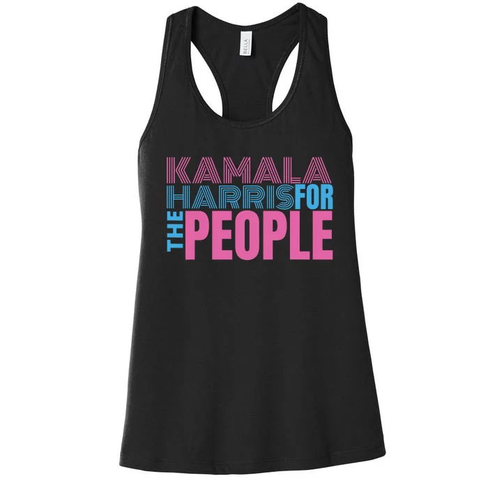 Kamala Harris For The People Women's Racerback Tank