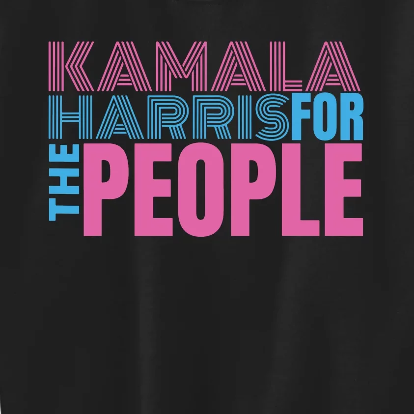 Kamala Harris For The People Kids Sweatshirt