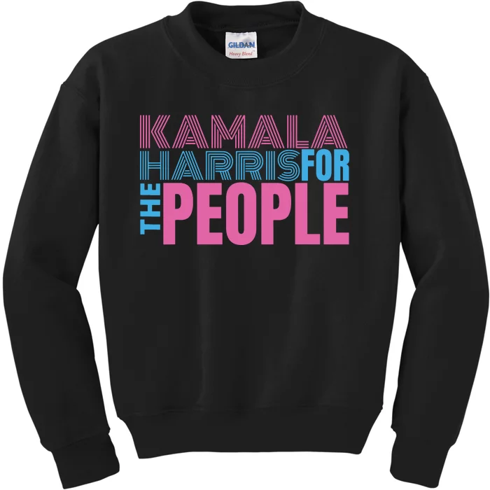 Kamala Harris For The People Kids Sweatshirt