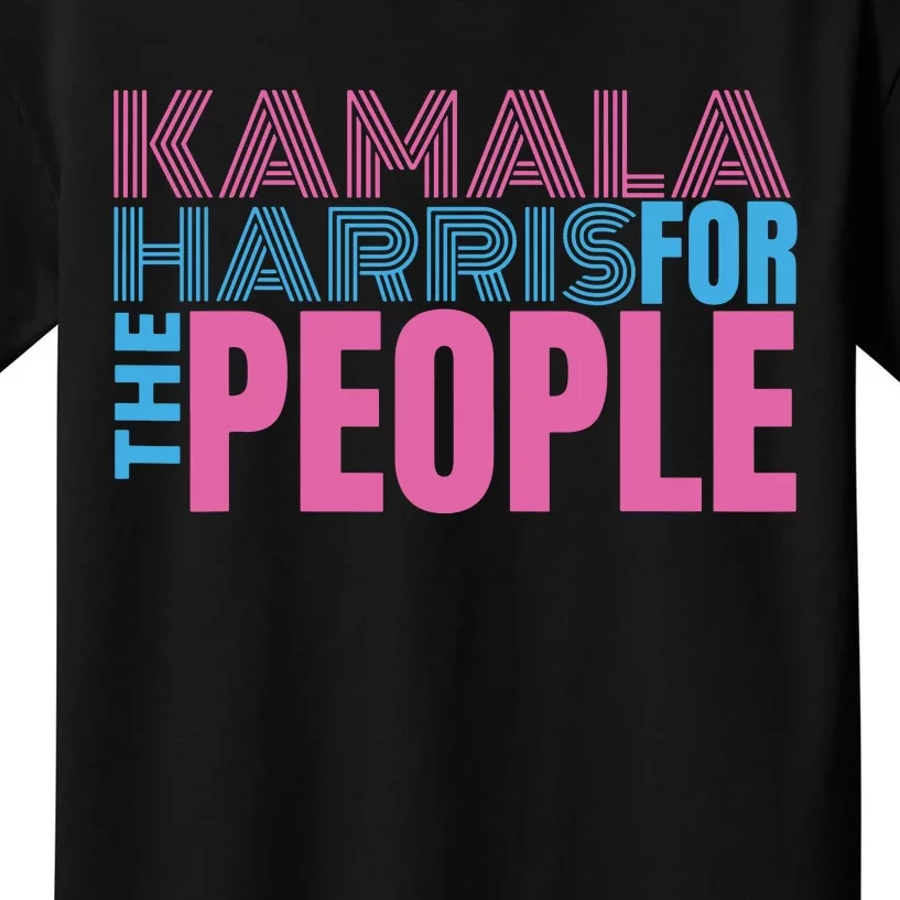 Kamala Harris For The People Kids T-Shirt