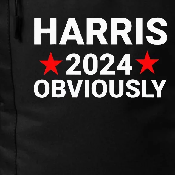 Kamala Harris For President Obviously Daily Commute Backpack