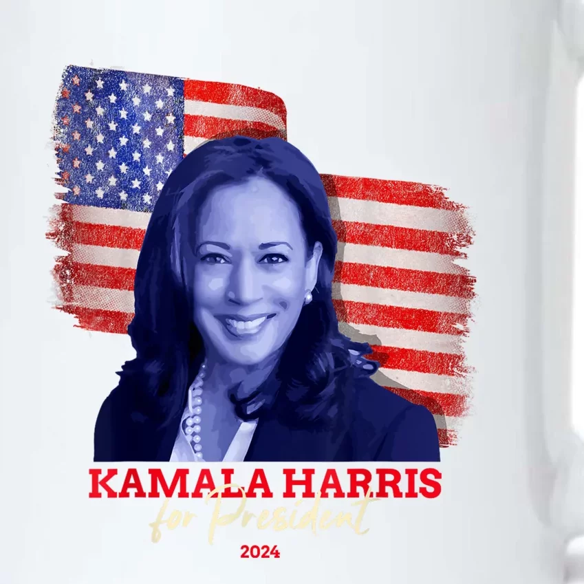 Kamala Harris For President 2024 Madam Vice President Black Color Changing Mug