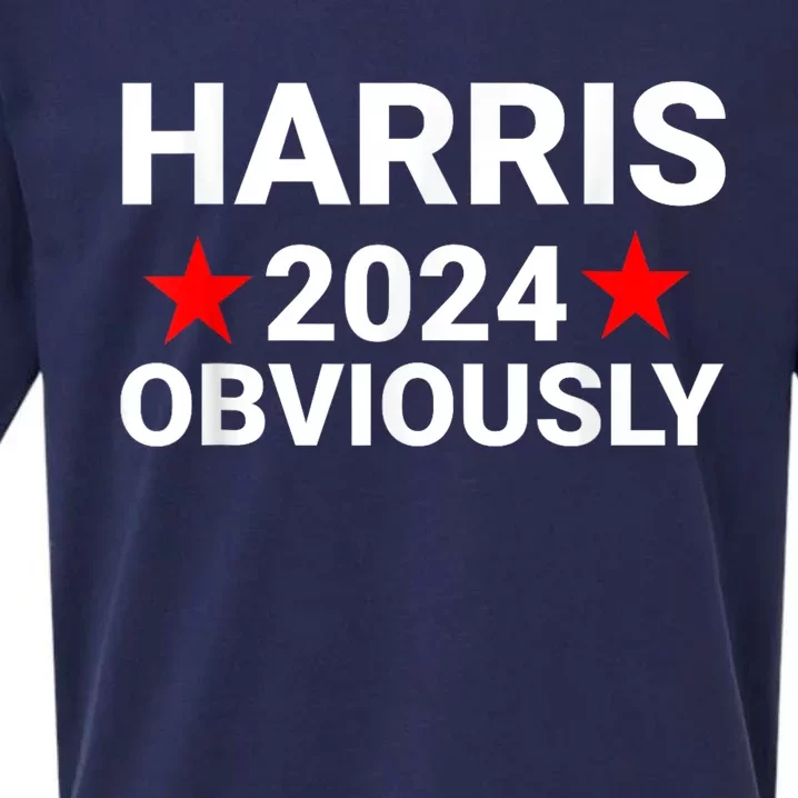 Kamala Harris For President Obviously Sueded Cloud Jersey T-Shirt