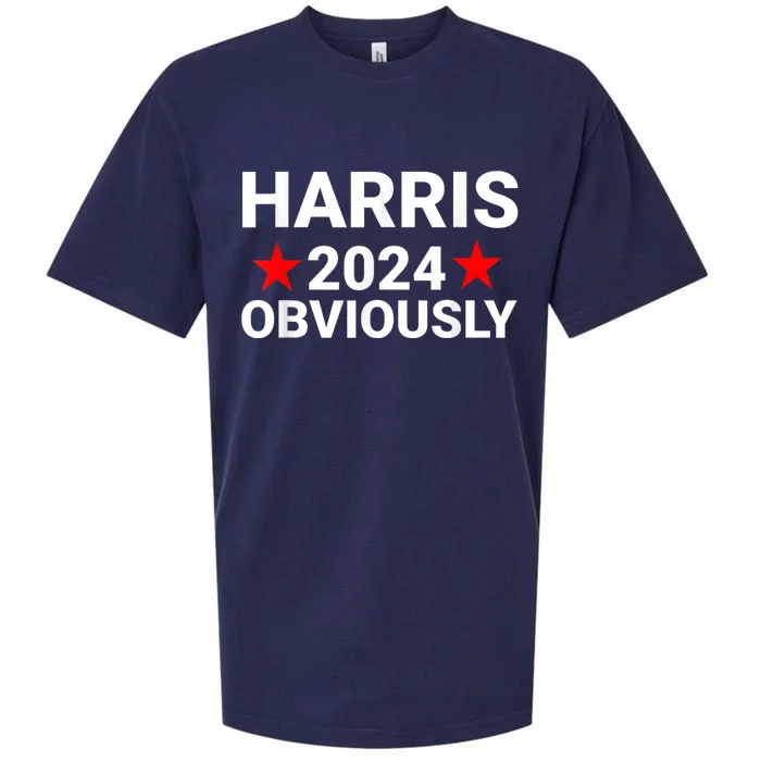 Kamala Harris For President Obviously Sueded Cloud Jersey T-Shirt