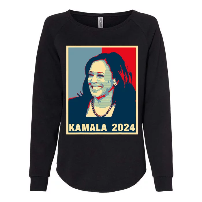 Kamala Harris For President 2024 Madam Vice President Womens California Wash Sweatshirt