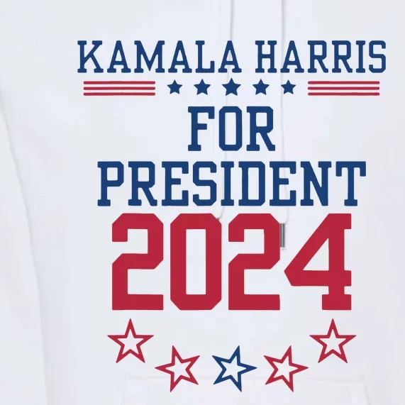 Kamala Harris For President 2024 Premium Hoodie