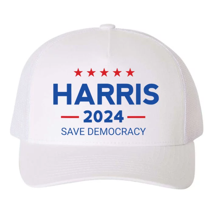 Kamala Harris For President Save Democray 2024 Yupoong Adult 5-Panel Trucker Hat