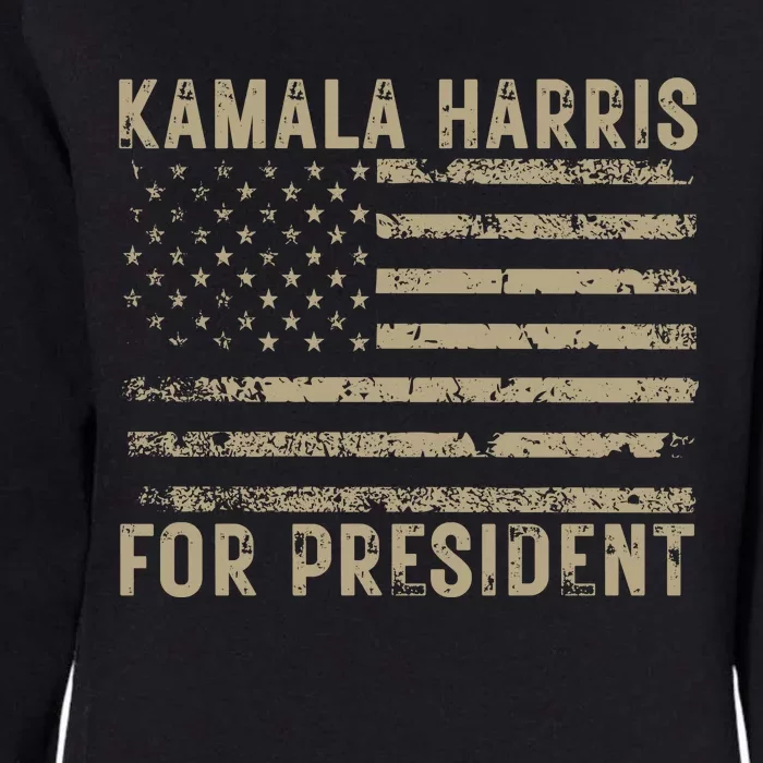 Kamala Harris For President 2024 Election Womens California Wash Sweatshirt