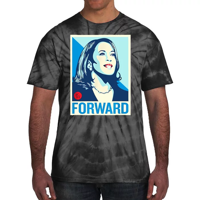 Kamala Harris Forward Tie-Dye T-Shirt