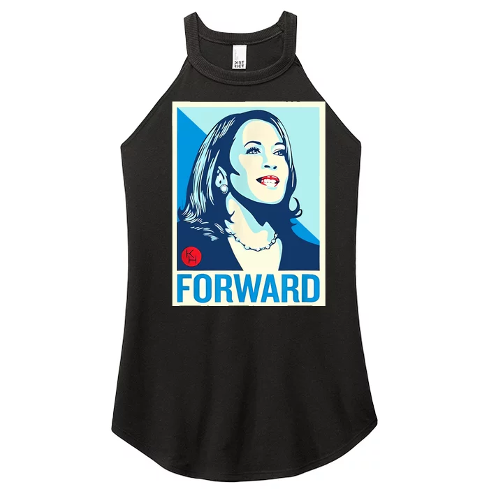 Kamala Harris Forward Women’s Perfect Tri Rocker Tank