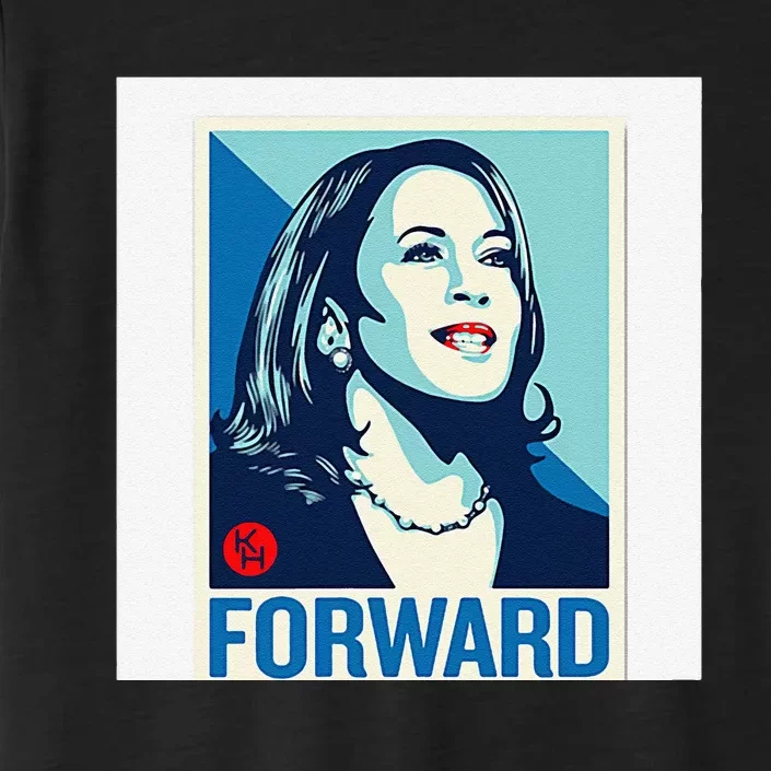 Kamala Harris Forward ChromaSoft Performance T-Shirt