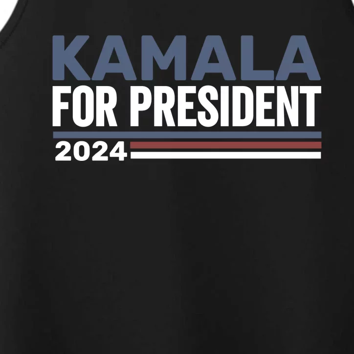 Kamala Harris For President 2024 Performance Tank