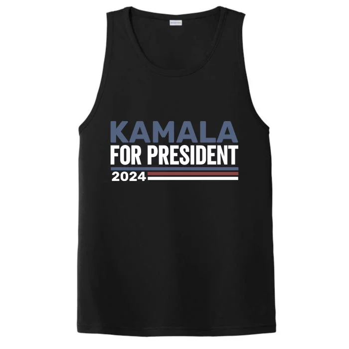 Kamala Harris For President 2024 Performance Tank