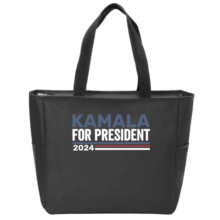 Kamala Harris For President 2024 Zip Tote Bag