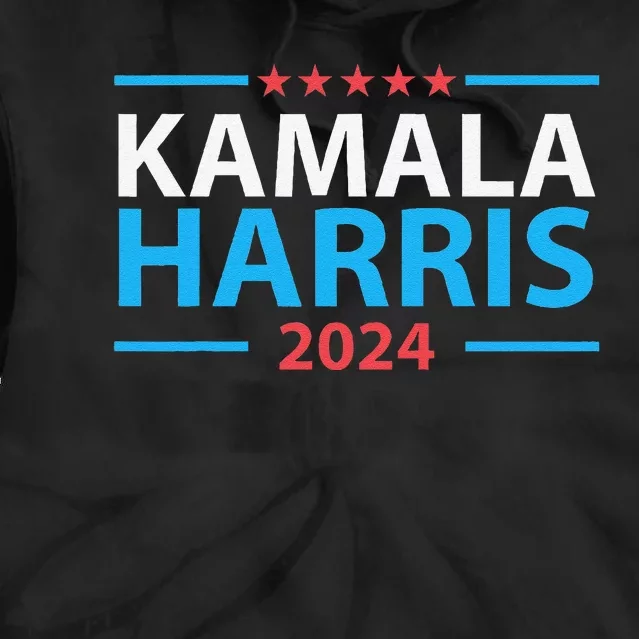 Kamala Harris For President 2024 First Ever Woman President Tie Dye Hoodie