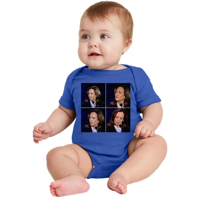 Kamala Harris Funny Reaction Baby Bodysuit