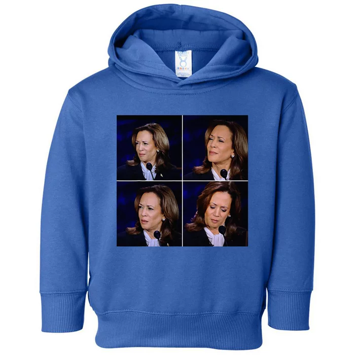 Kamala Harris Funny Reaction Toddler Hoodie