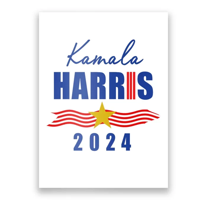 Kamala Harris For President 2024 Vintage Election President 2024 Poster