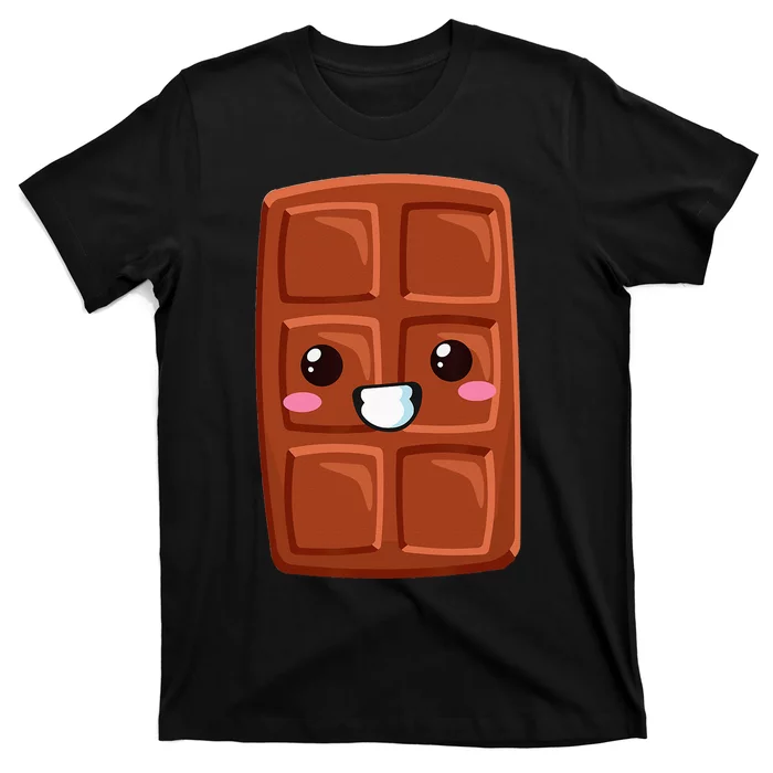 Kawaii Halloween Group Costume Party Smores Chocolate Bar T-Shirt