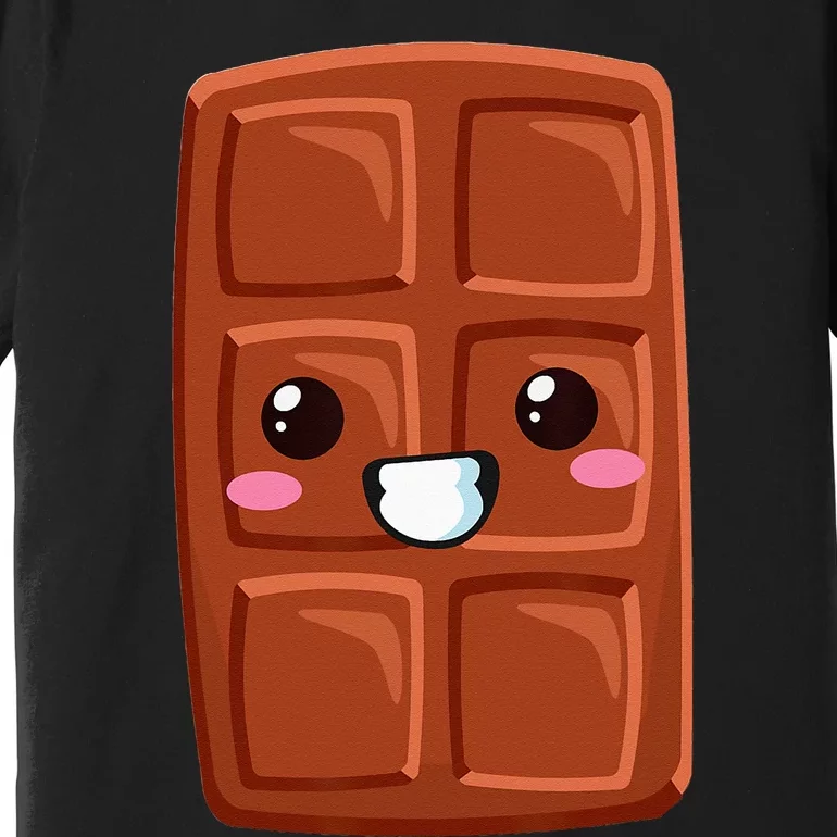 Kawaii Halloween Group Costume Party Smores Chocolate Bar Premium T-Shirt