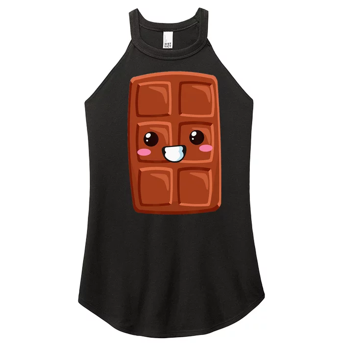 Kawaii Halloween Group Costume Party Smores Chocolate Bar Women’s Perfect Tri Rocker Tank