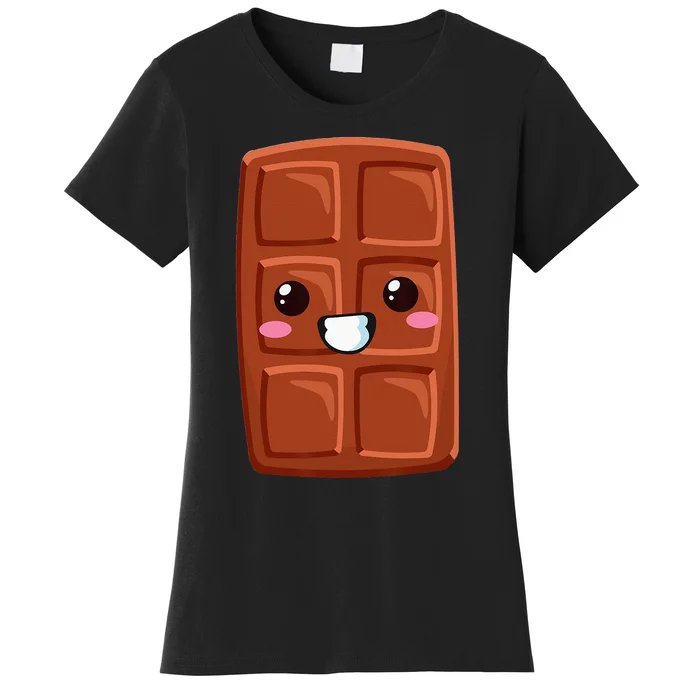 Kawaii Halloween Group Costume Party Smores Chocolate Bar Women's T-Shirt