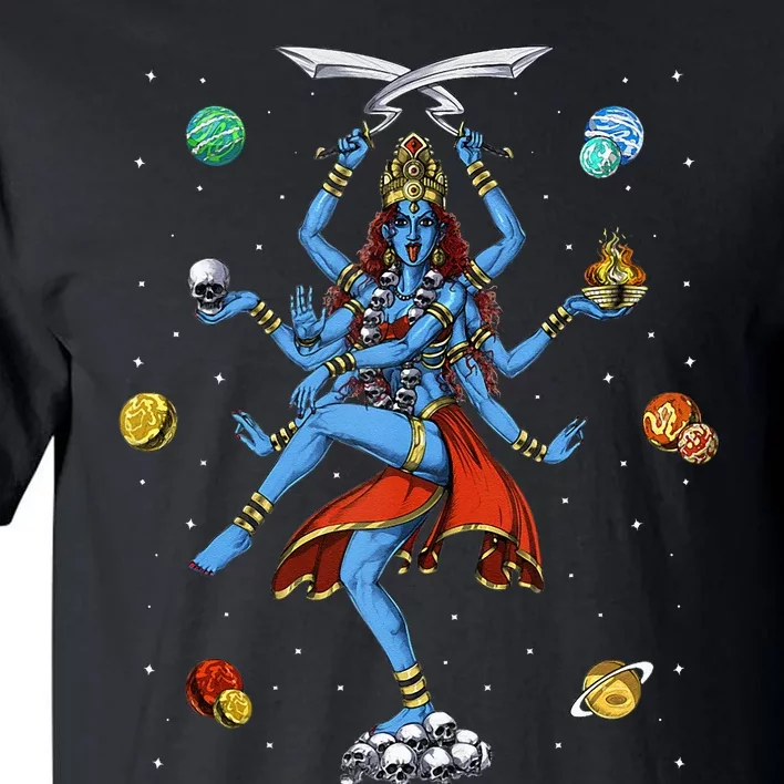 Kali Hindu Goddess Hinduism Deity God Spiritual Zen Yoga Tall T-Shirt