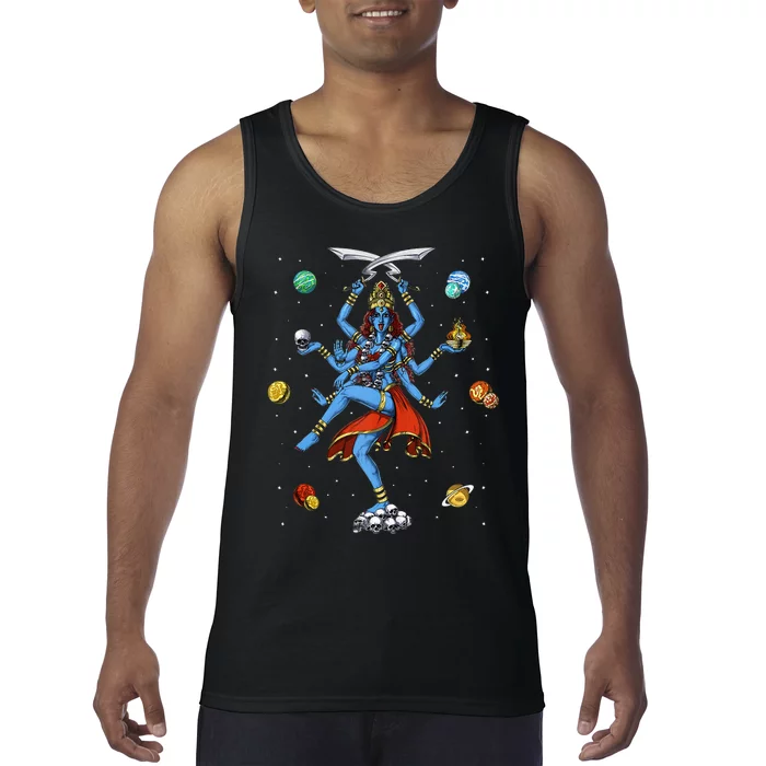 Kali Hindu Goddess Hinduism Deity God Spiritual Zen Yoga Tank Top