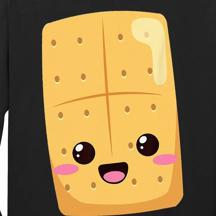 Kawaii Halloween Group Costume Party Smores Graham Cracker Tall Long Sleeve T-Shirt