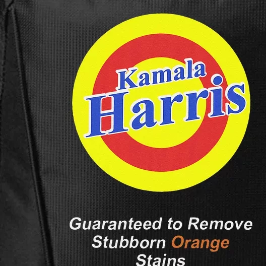 Kamala Harris Guaranteed To Remove Stubborn Orange Stains City Backpack