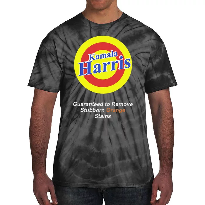 Kamala Harris Guaranteed To Remove Stubborn Orange Stains Tie-Dye T-Shirt