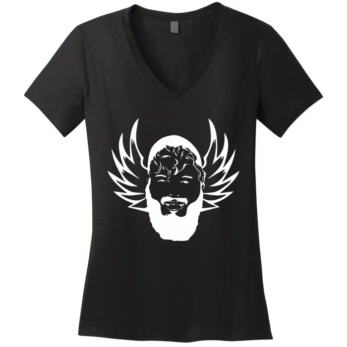 Konner Horse Grip Locked Women's V-Neck T-Shirt