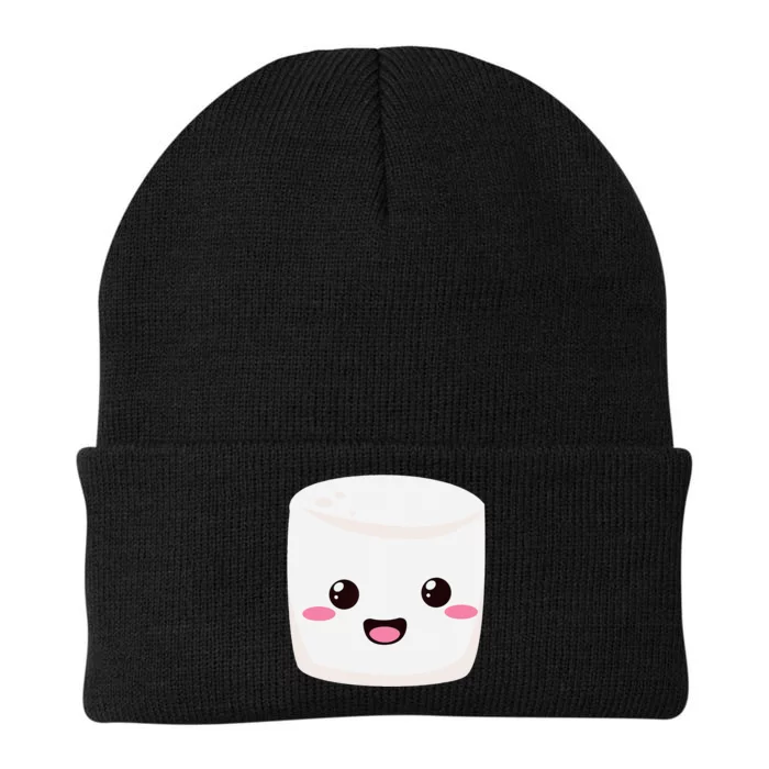 Kawaii Halloween Group Costume Party Smores Marshmallow Knit Cap Winter Beanie