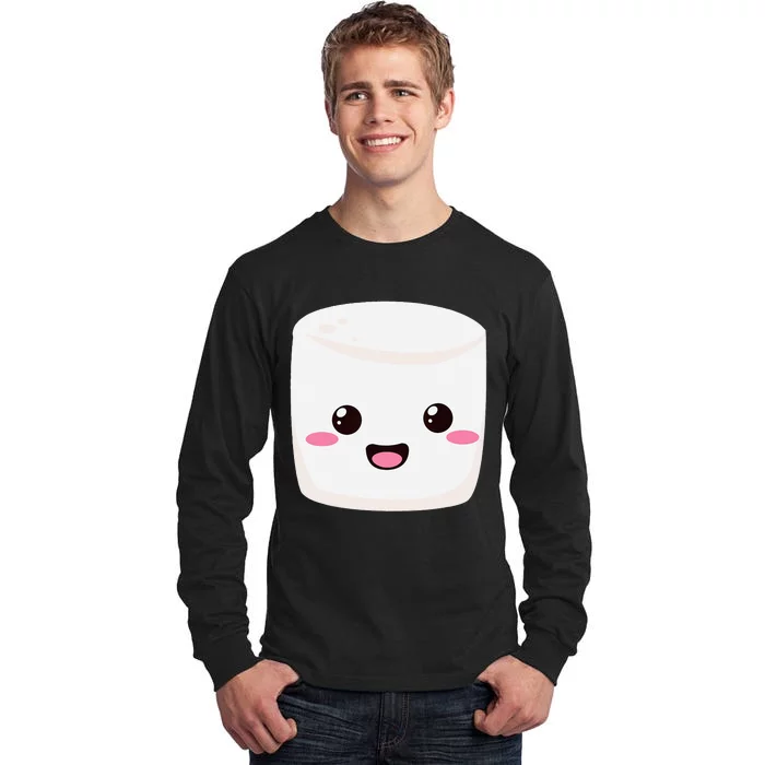 Kawaii Halloween Group Costume Party Smores Marshmallow Tall Long Sleeve T-Shirt