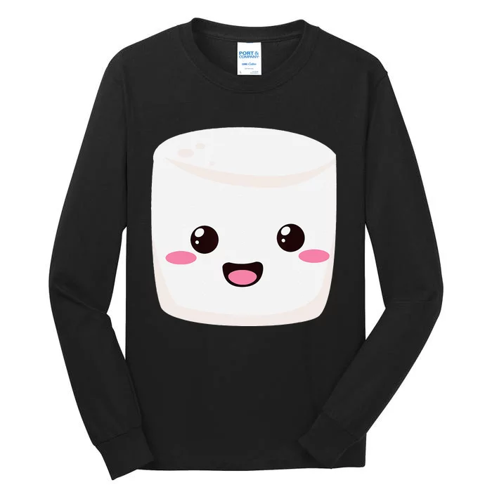 Kawaii Halloween Group Costume Party Smores Marshmallow Tall Long Sleeve T-Shirt