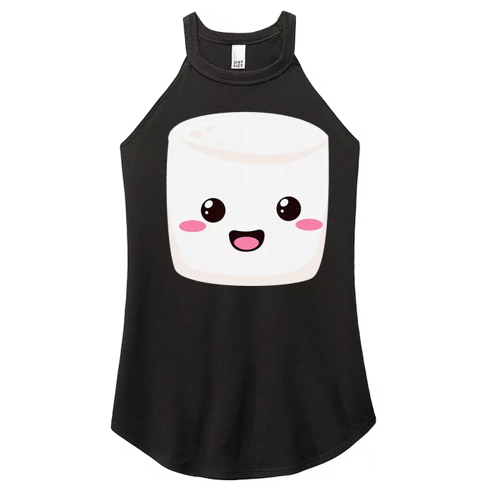 Kawaii Halloween Group Costume Party Smores Marshmallow Women’s Perfect Tri Rocker Tank