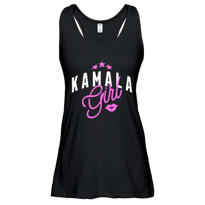 Kamala Harris Girl Vintage Feminine First Female President Ladies Essential Flowy Tank