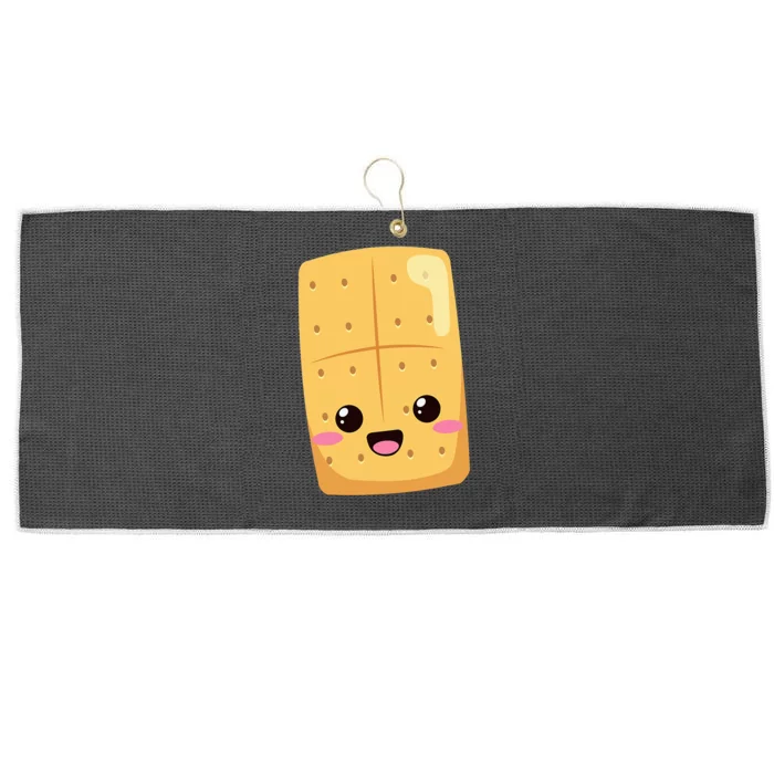 Kawaii Halloween Group Costume Party Smores Graham Cracker Large Microfiber Waffle Golf Towel