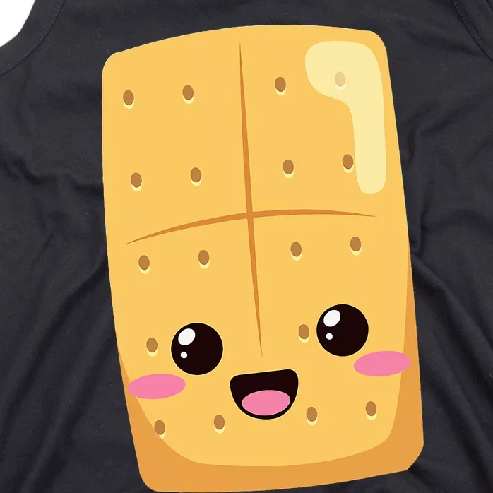 Kawaii Halloween Group Costume Party Smores Graham Cracker Tank Top