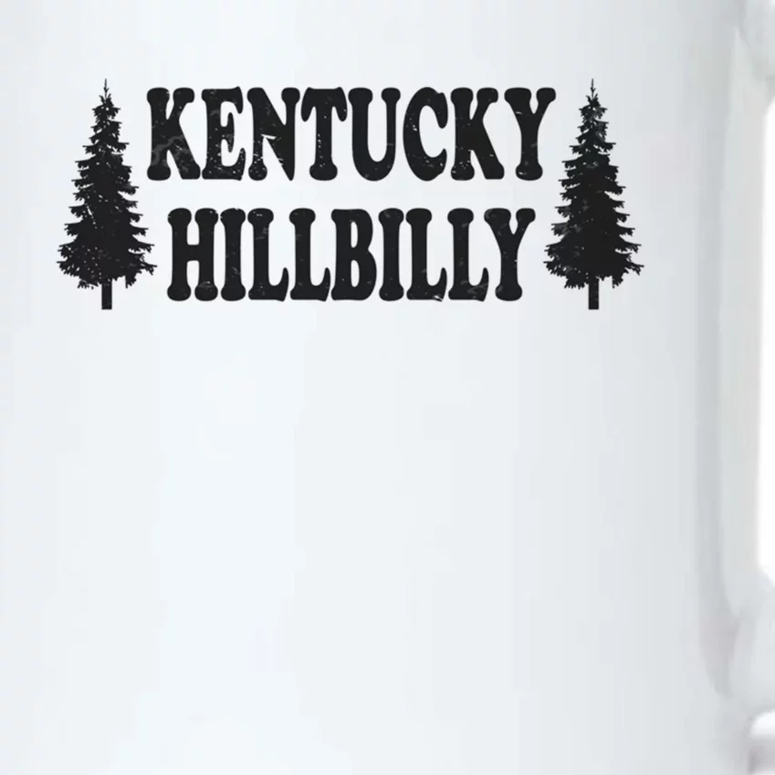 Kentucky Hillbilly Gift Black Color Changing Mug