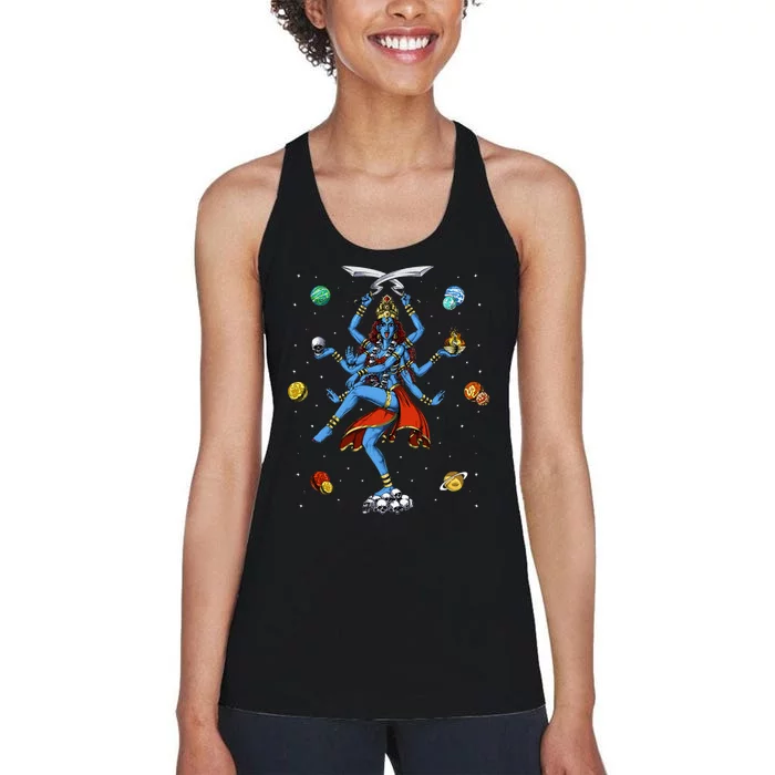 Kali Hindu Goddess Hinduism Deity God Spiritual Zen Yoga Women's Racerback Tank