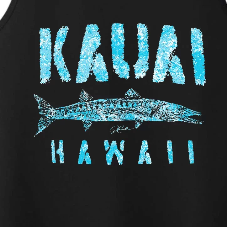 Kauai Hawaii Great Barracuda Performance Tank