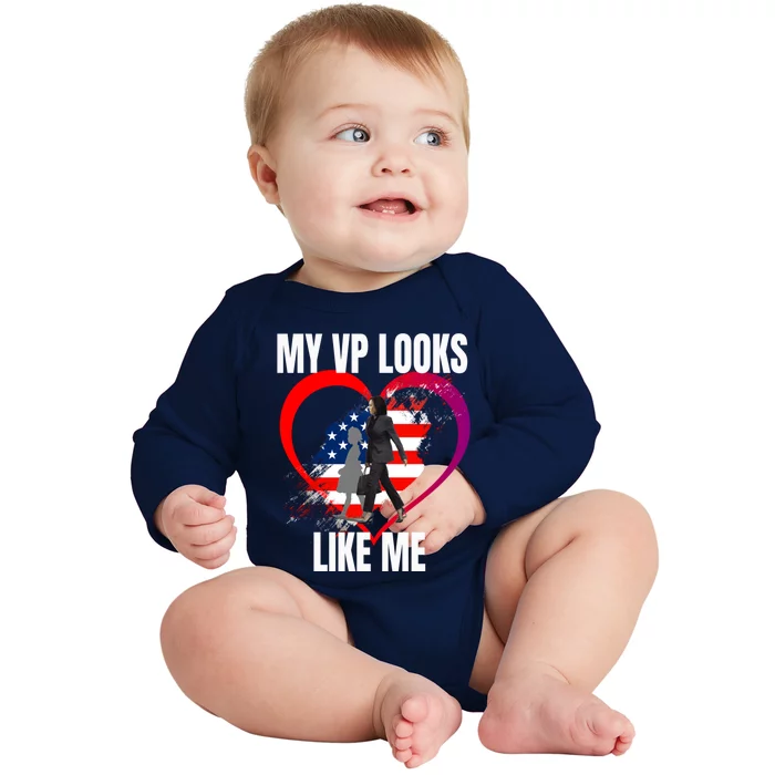 Kamala Harris Gift IM Speaking First Female President Gift Baby Long Sleeve Bodysuit